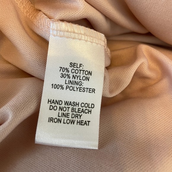 LULU'S PINK LACE CUTOUT SKATER DRESS LARGE 24771 - Picture 9 of 10